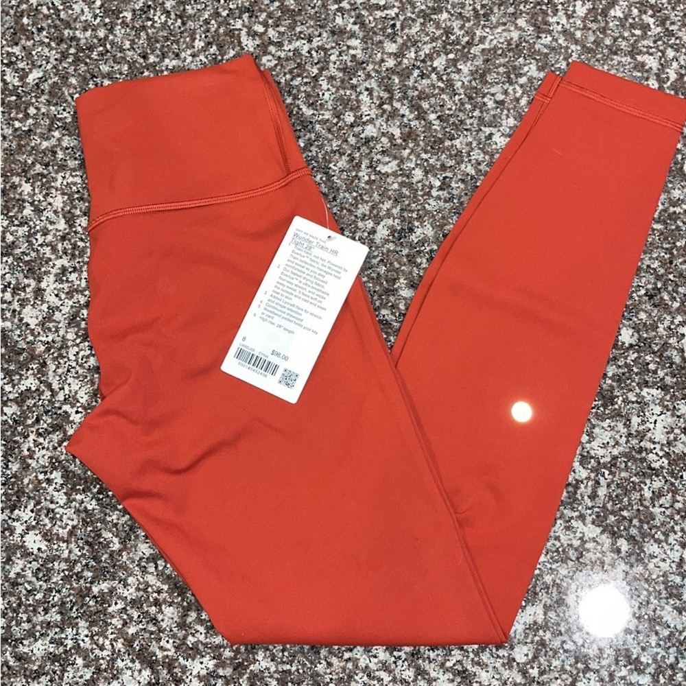 NWT Lululemon Wunder Train High-Rise 28” 8